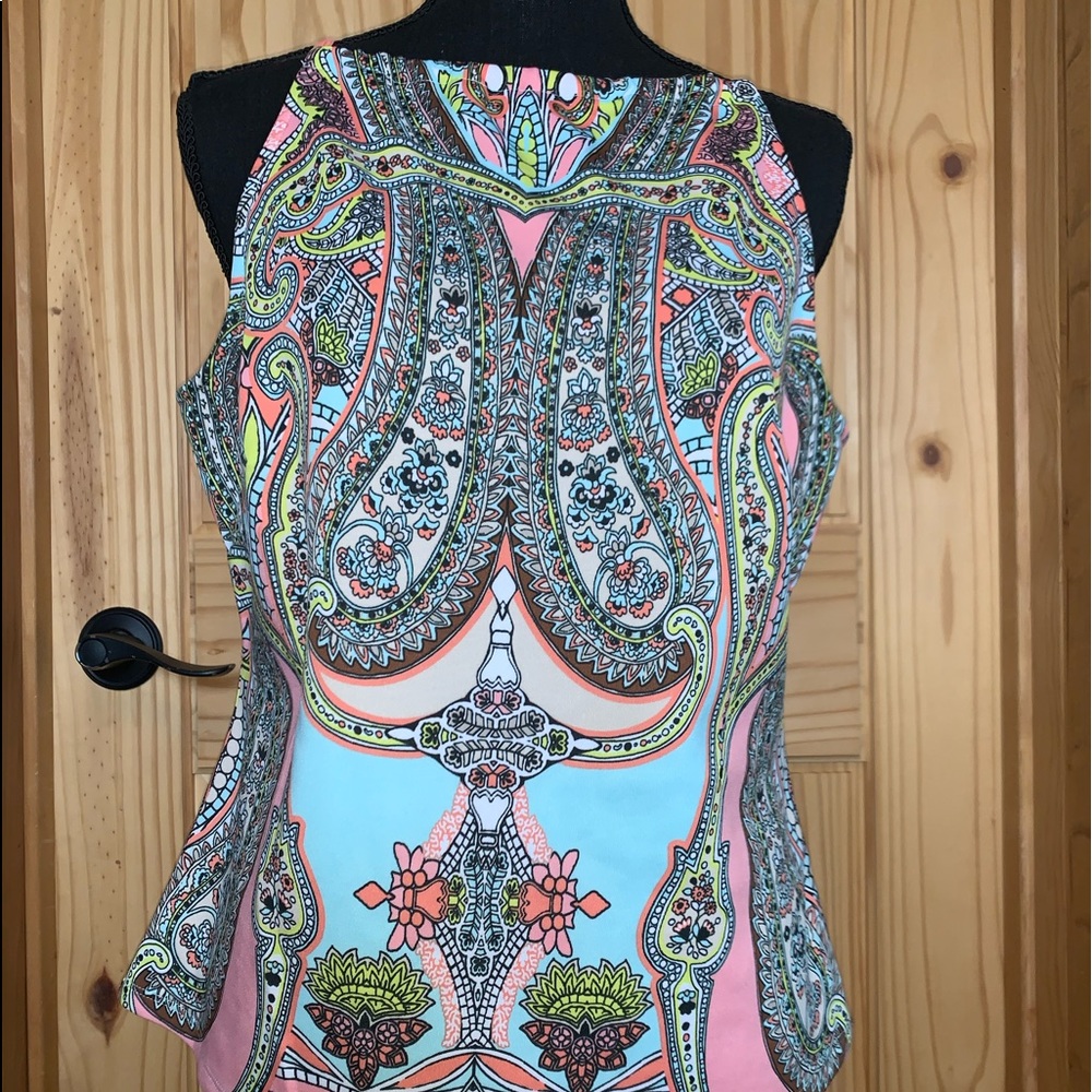 Dressy sleeveless top